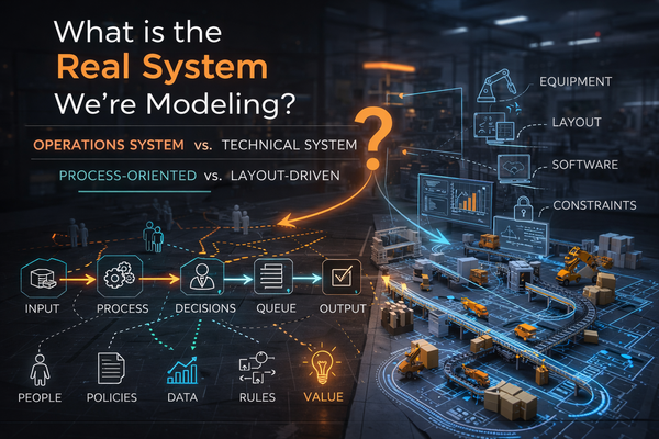 What is the real system we’re modeling?